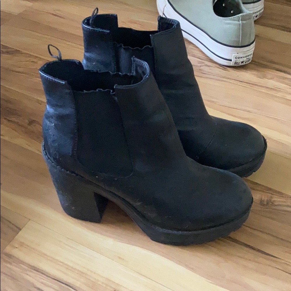 Black booties